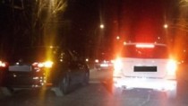 Владельцы автомобилей с иностранными номерами устроили протест